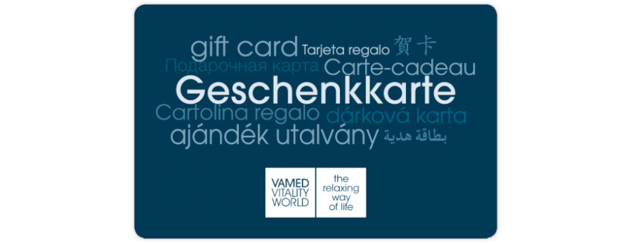 Geschenkkarte Motiv Sprache